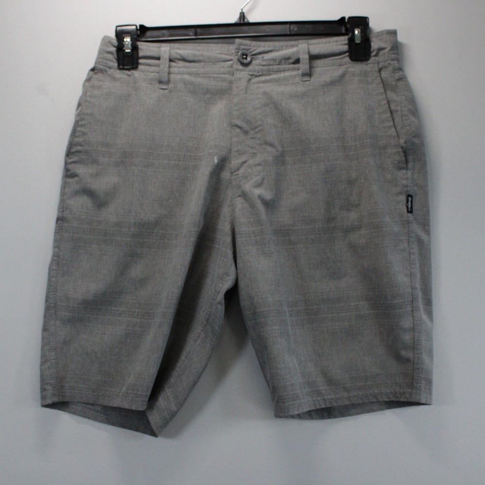 ONeill Hybrid Shorts Mens 32 Gray Heathered Boardshorts OG Skater Surfer Y2K